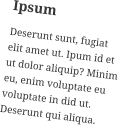 Ipsum Deserunt sunt, fugiat elit amet ut. Ipum id et ut dolor aliquip? Minim eu, enim voluptate eu voluptate in did ut. Deserunt qui aliqua.